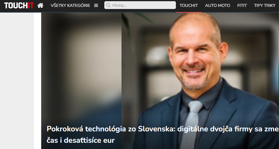 Advanced Slovak Technology: A Digital Twin That Fits in Your Pocket, Saves Time, and Cuts Costs